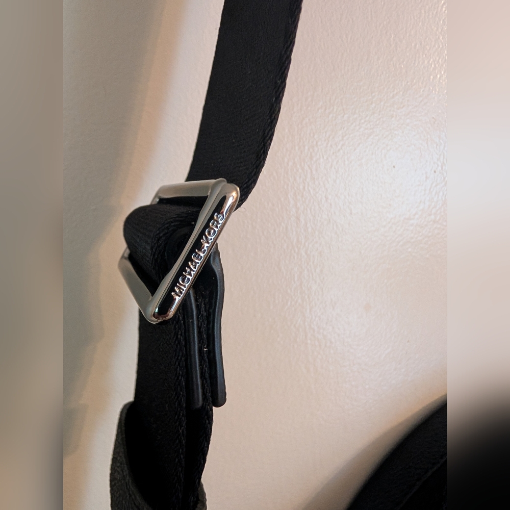 MICHAEL KORS Kent Nylon Leather Trim Briefcase Computer Bag - Picture 6 of 13
